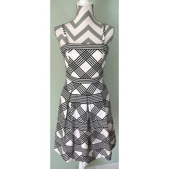 White House Black Market Dresses & Skirts - WHITE HOUSE BLACK MARKET Striped Midi Dress